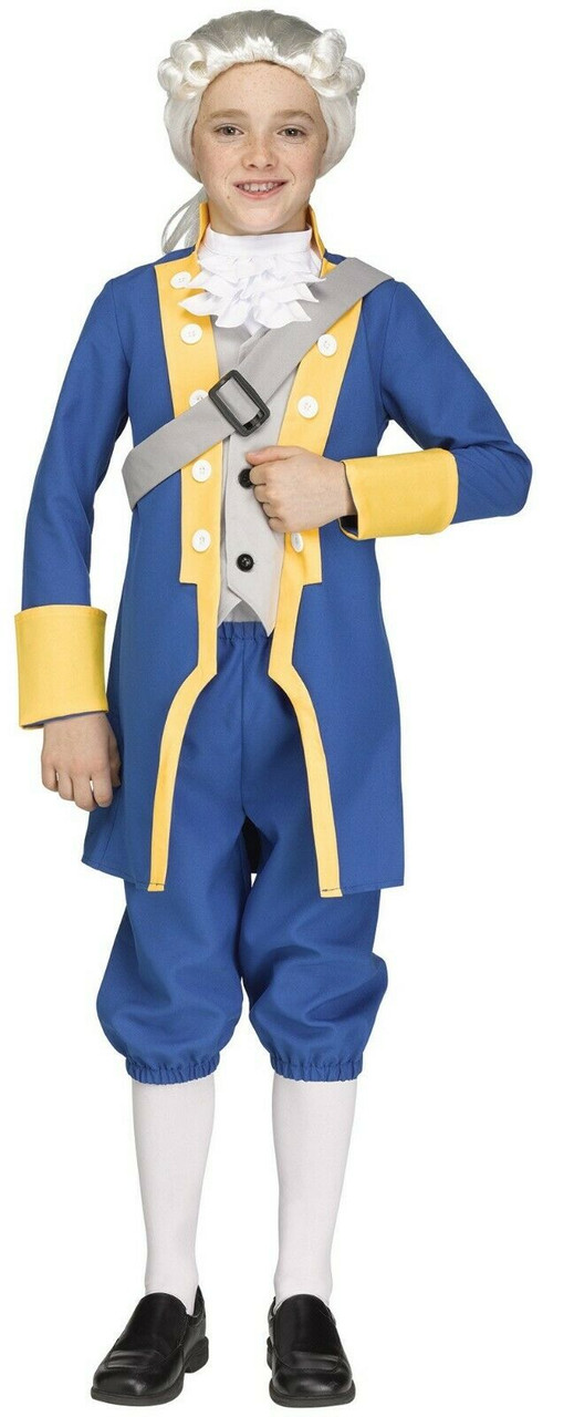 Fun World Washington President USA Childrens Halloween Costume