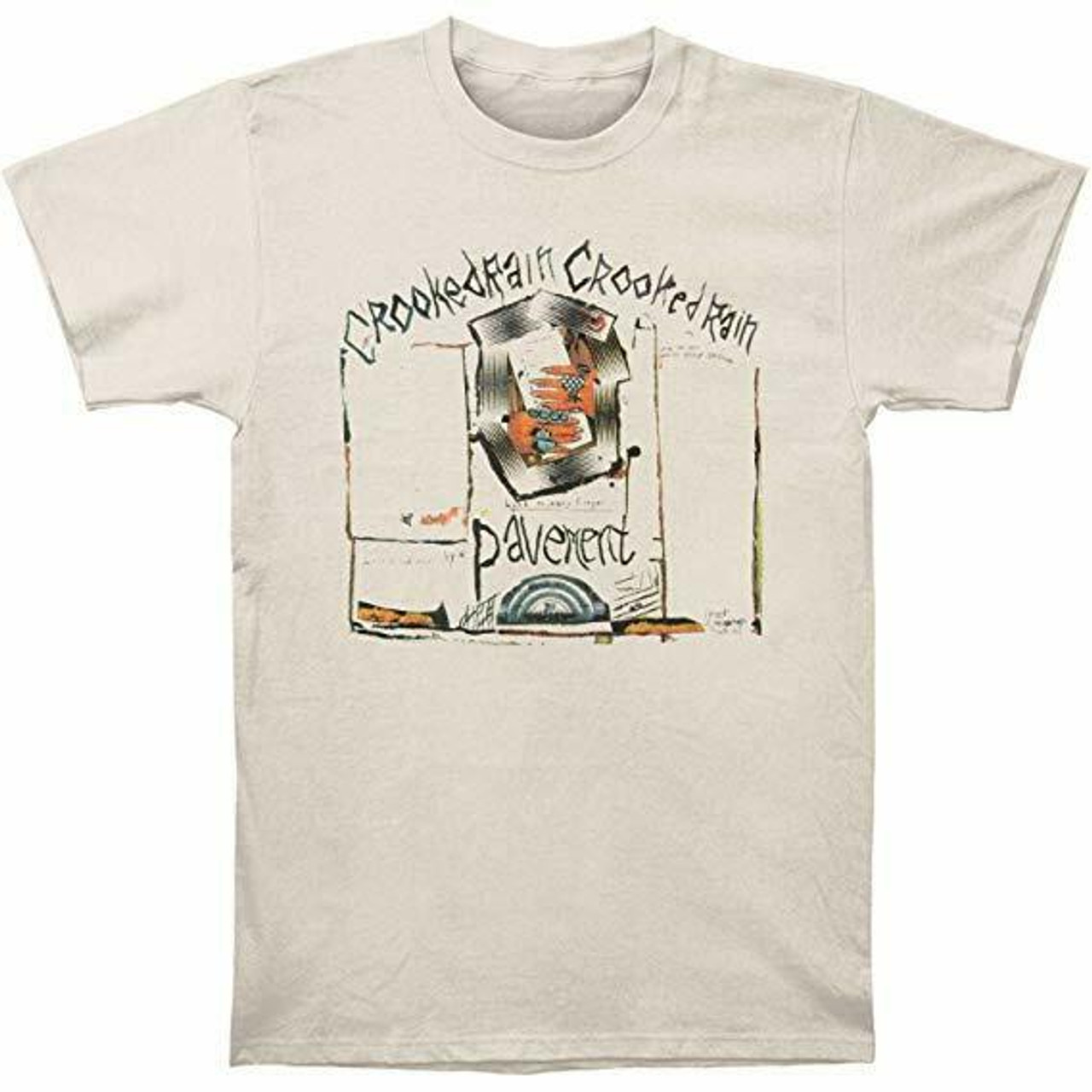 Pavement Crooked Rain Album Art Indie Rock Alternative Music Band T Shirt  PVT44