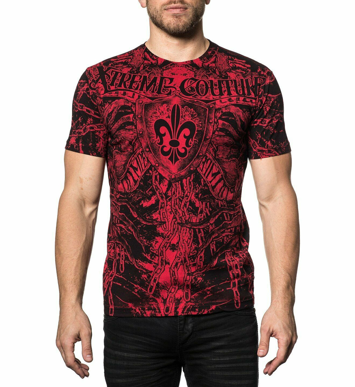 Xtreme Couture by Affliction Arthurs Court MMA UFC Biker Tattoos T