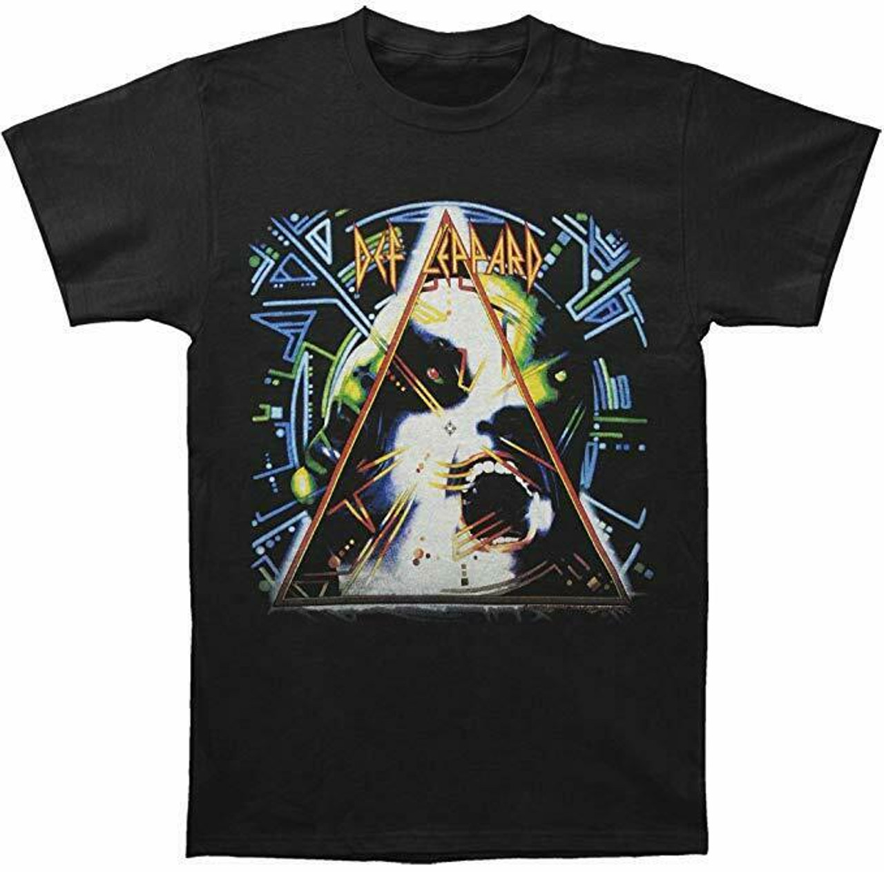 Def Leppard Hysterica Classic Rock Heavy Glam Metal Music Band T