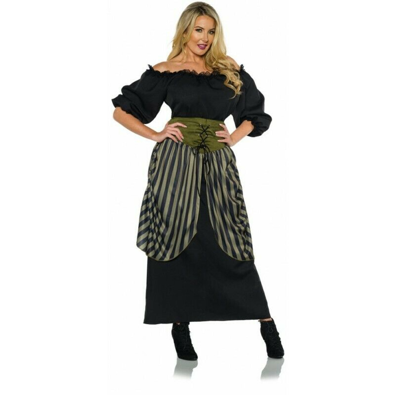 Underwraps Renaissance Maiden Peasant Dress Adult Womens Halloween