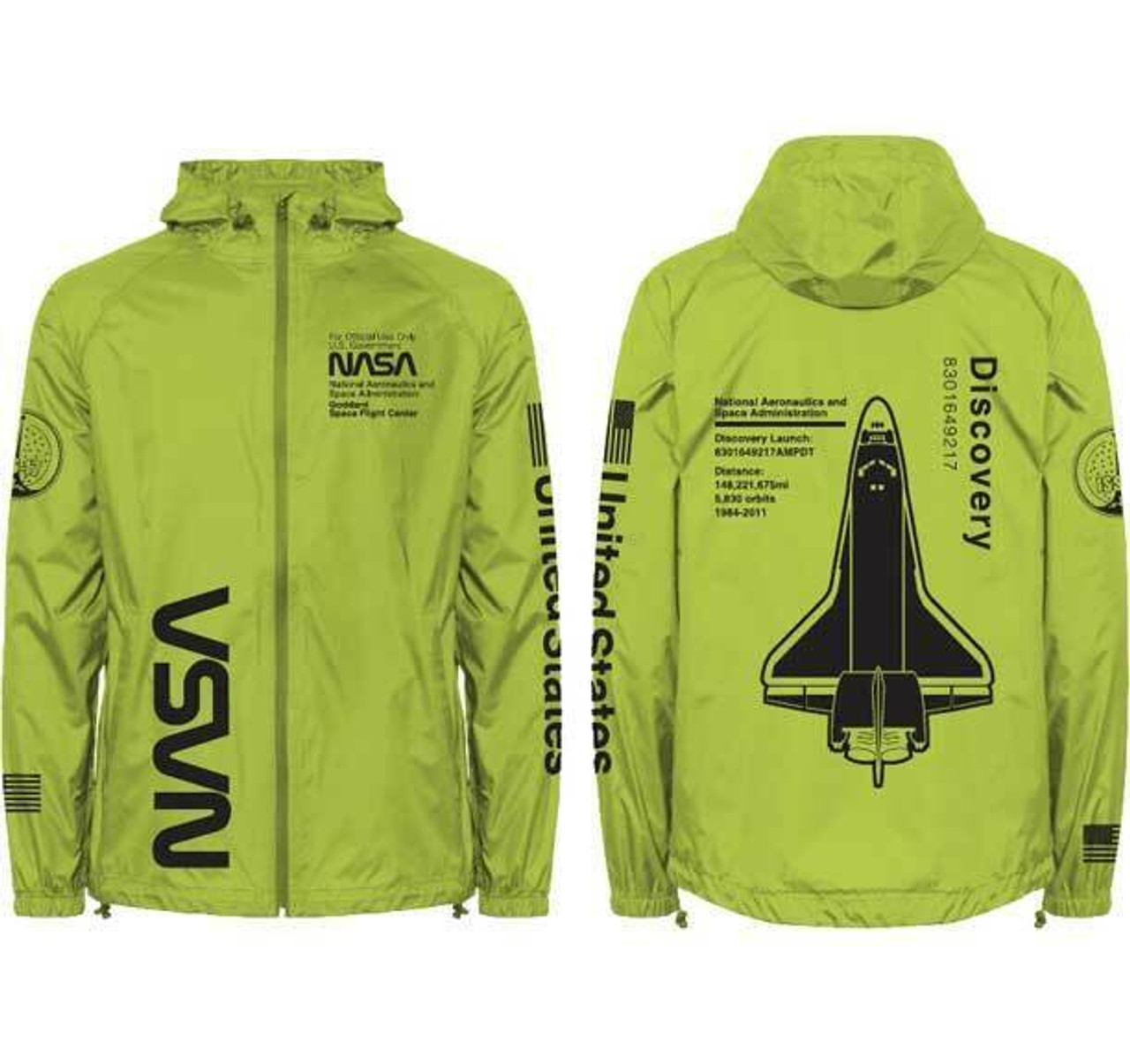 endeavour space shuttle jacket