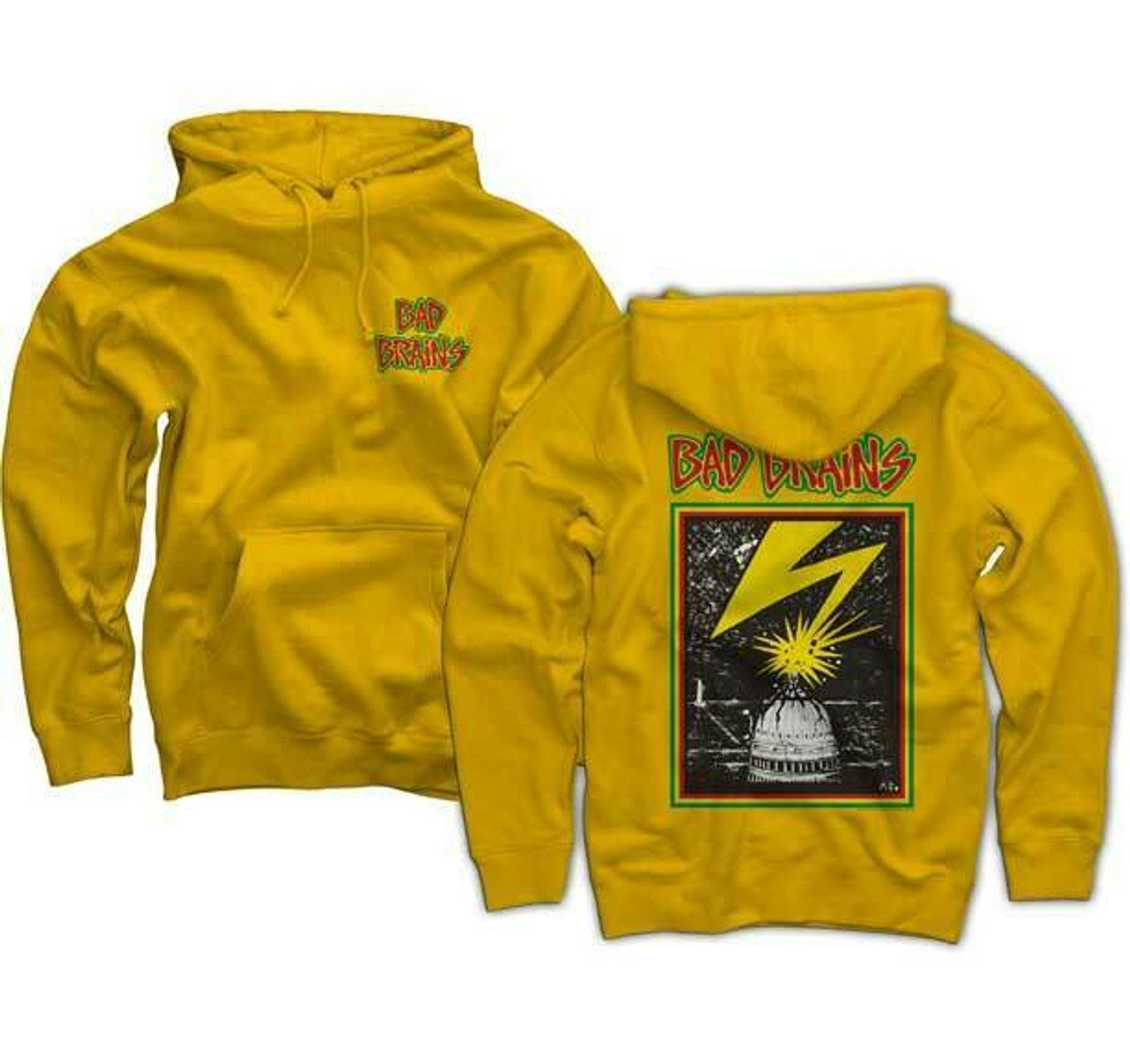 NEW Bad Brains /'Bad Brains/' Pullover Hoodie