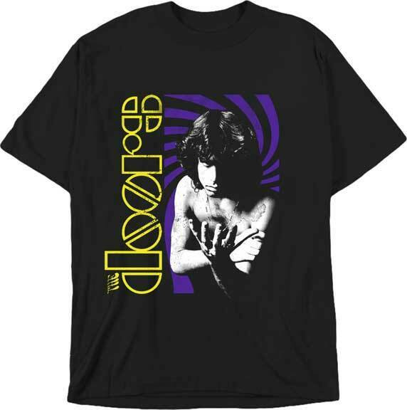 The Doors Jim Morrison Swirl Psychedelic Classic Rock Music T