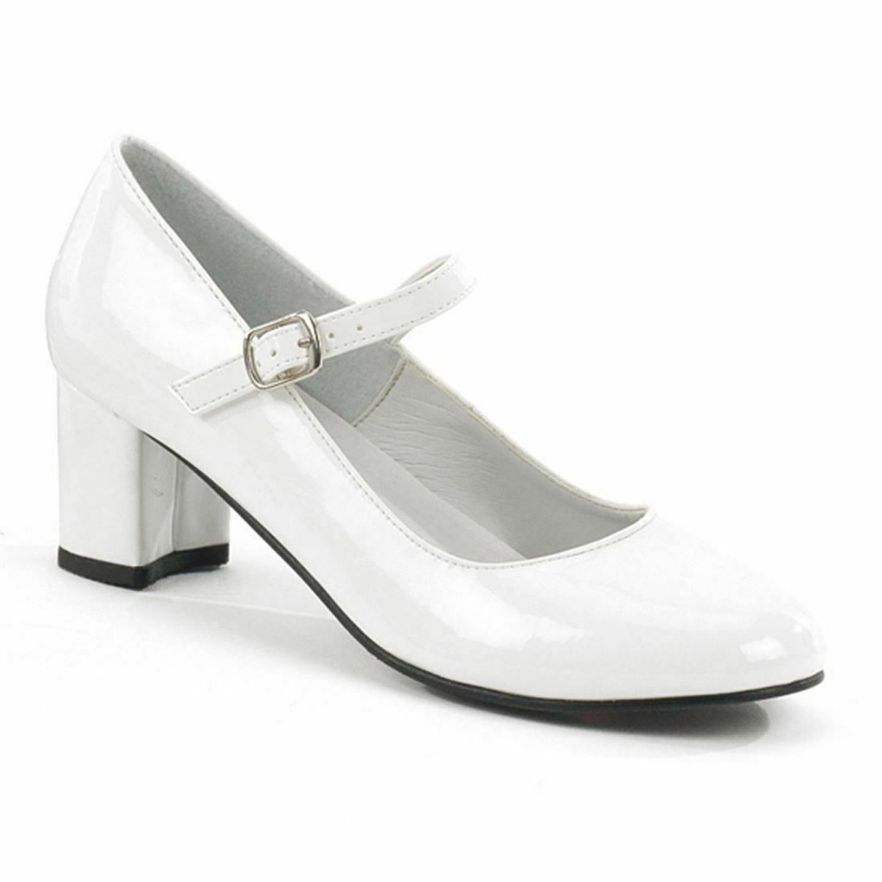 white 50s shoes