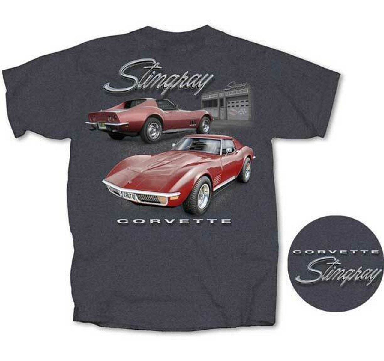 Chevy Chevrolet Corvette Stingray Garage Muscle Cars Trucks T