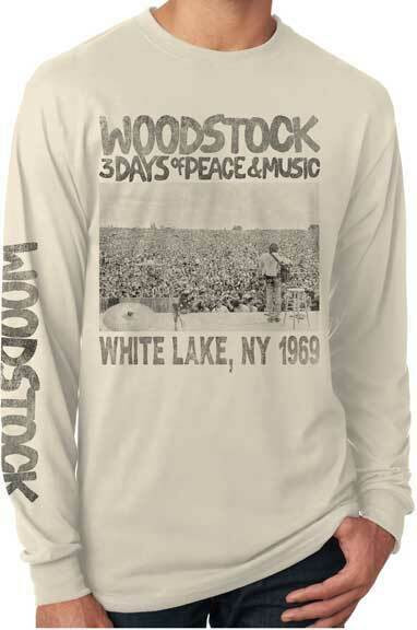 Woodstock Poster 3 Days of Peace and Music 1969 Classic Rock T 