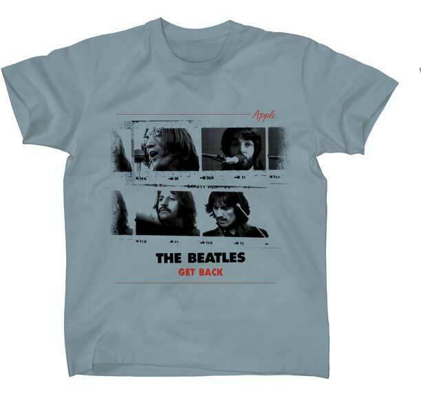 The Beatles Get Back Let It Be Apple Records Rock music Band T