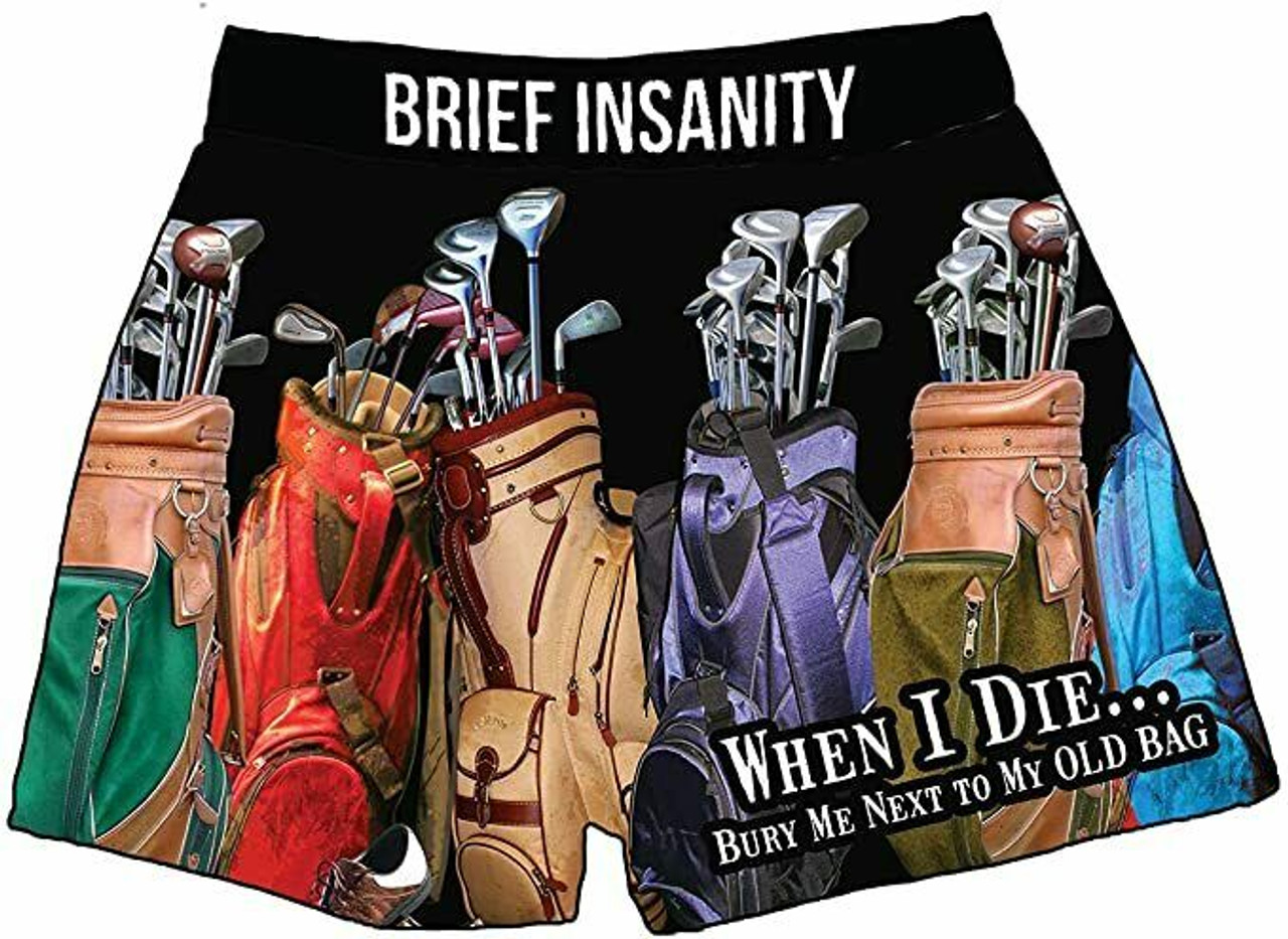 BRIEF INSANITY Mens Boxer Shorts Underwear Mouse and Cheese Print BRIEF INSANITY Mens Boxer Shorts Underwear Mouse and Cheese Print