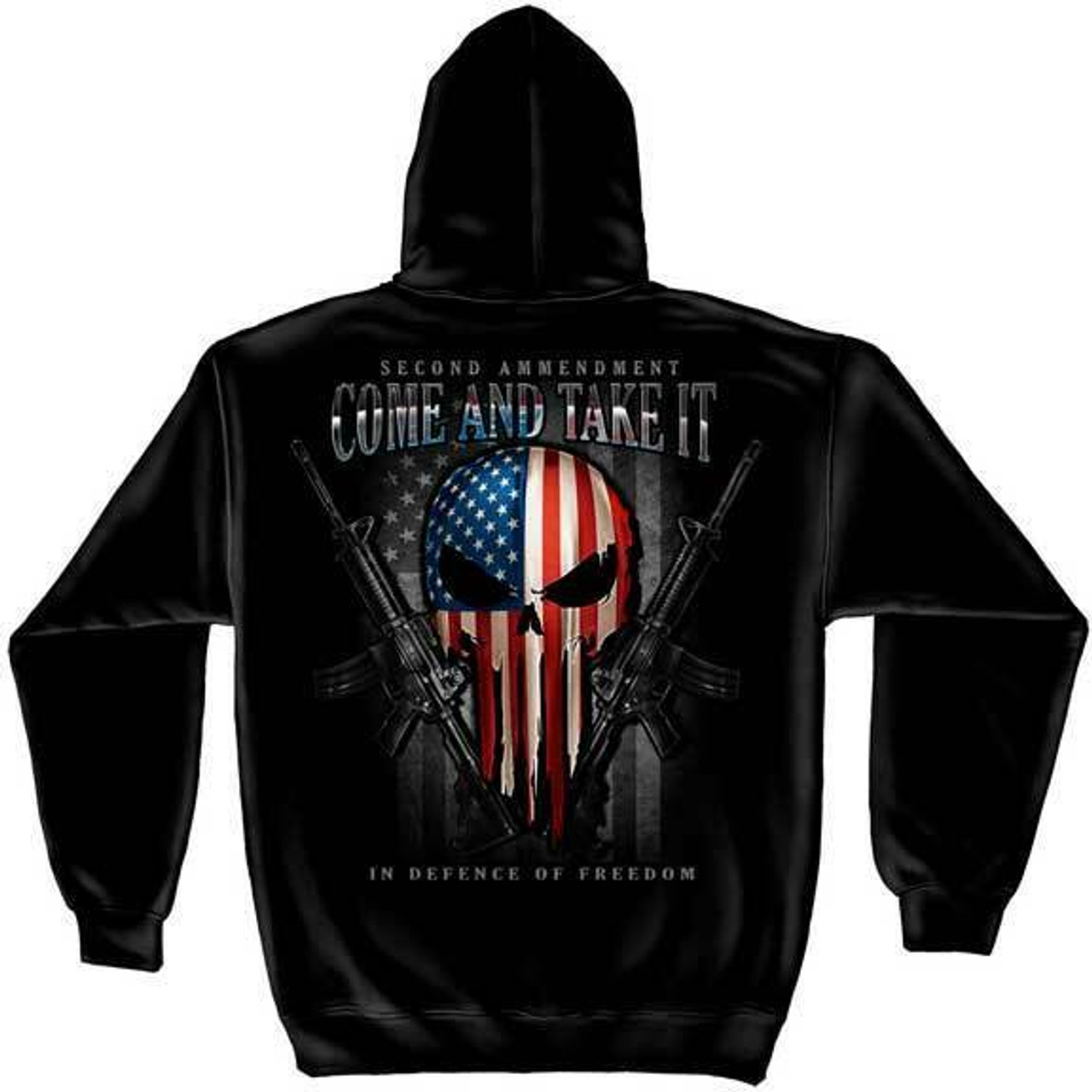 2nd Second Amendment Skull of Freedom Patriotic American