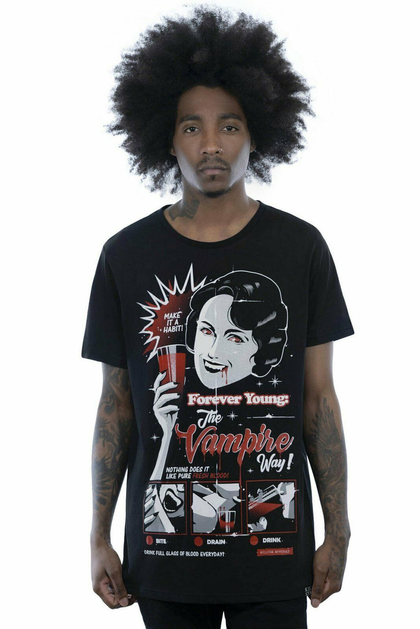 Killstar Forever Young Vampire Blood Gothic Punk Horror Killstar Forever Young Vampire Blood Gothic Punk Horror