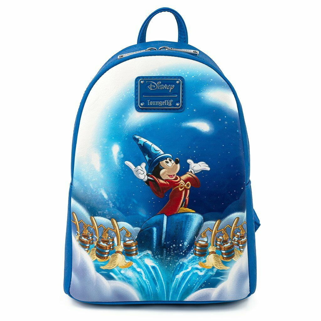 Loungefly Disney Fantasia Sorcerer Mickey Mouse Mini Backpack - Thumbnail 2