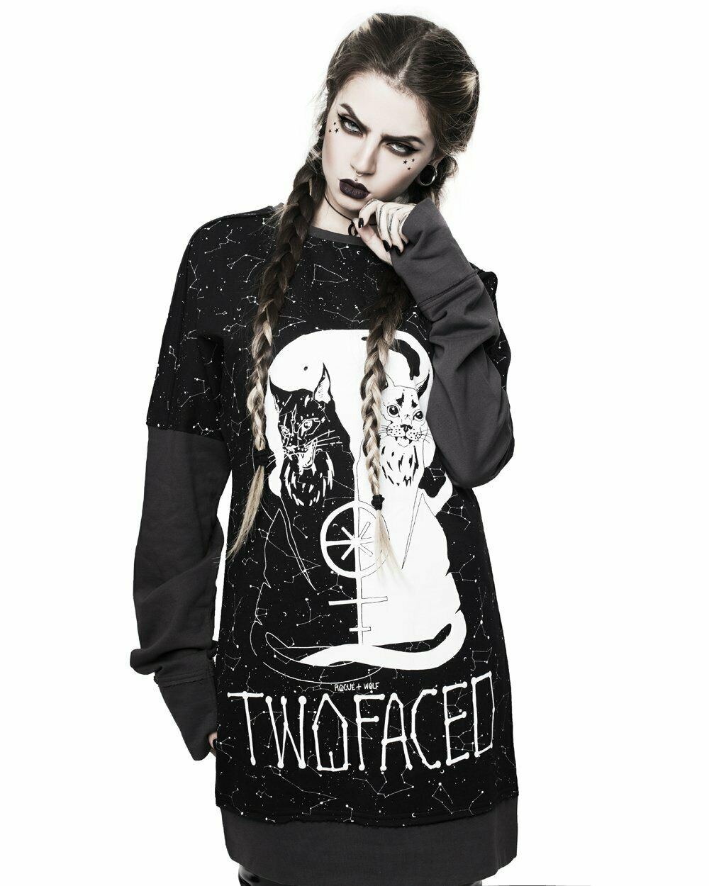 Rogue and Wolf Two Faced Cats Stars 