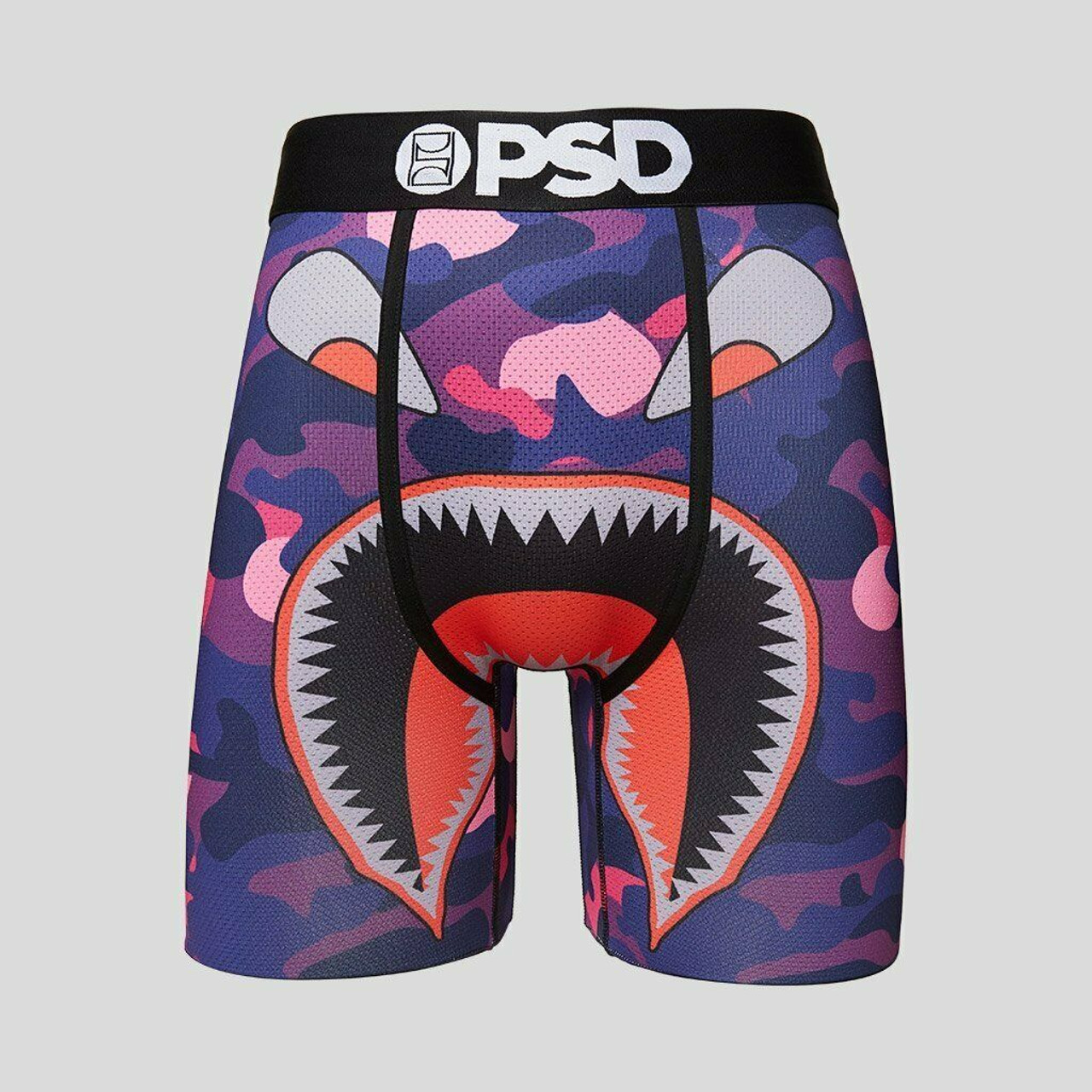 PSD Purple Camouflage Warface Athletic Urban Boxers Briefs Underwear  42011048 - Fearless Apparel
