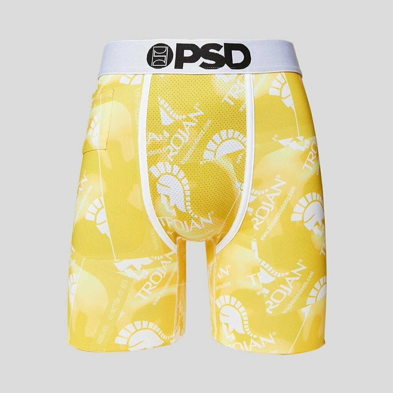 PSD Trojan Condoms Gold Pack Urban Athletic Boxers Briefs Underwear  42011034 - Fearless Apparel