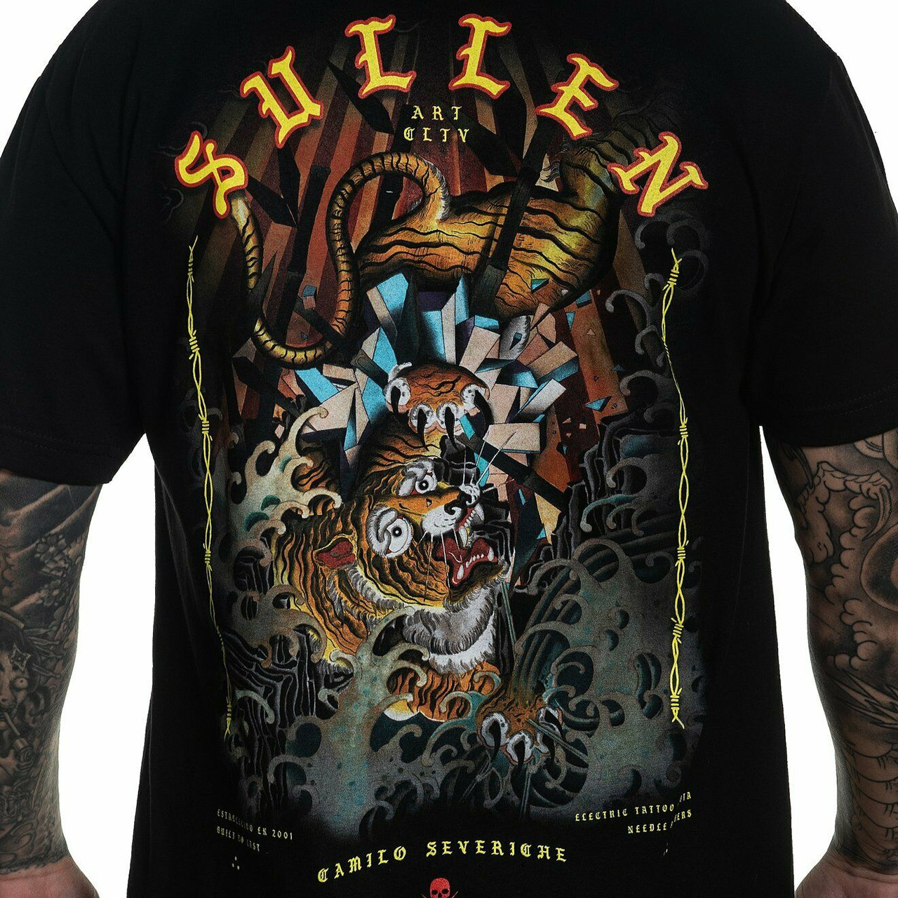 Sullen Camilo Serveriche Tattoo Art Asian Inspired Tiger Urban T