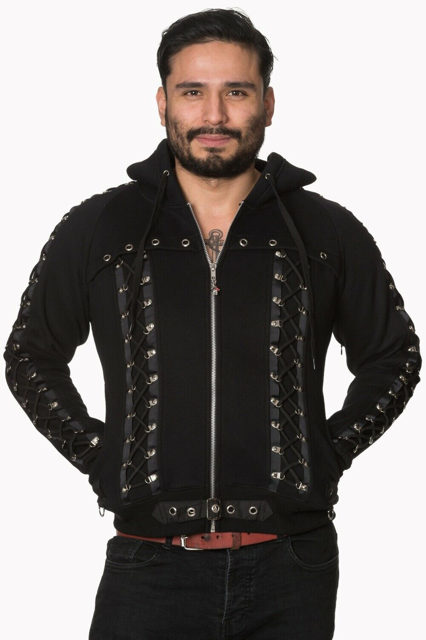 Lost Queen Lace Up Bondage Punk Rock Gothic Long Elf Mage