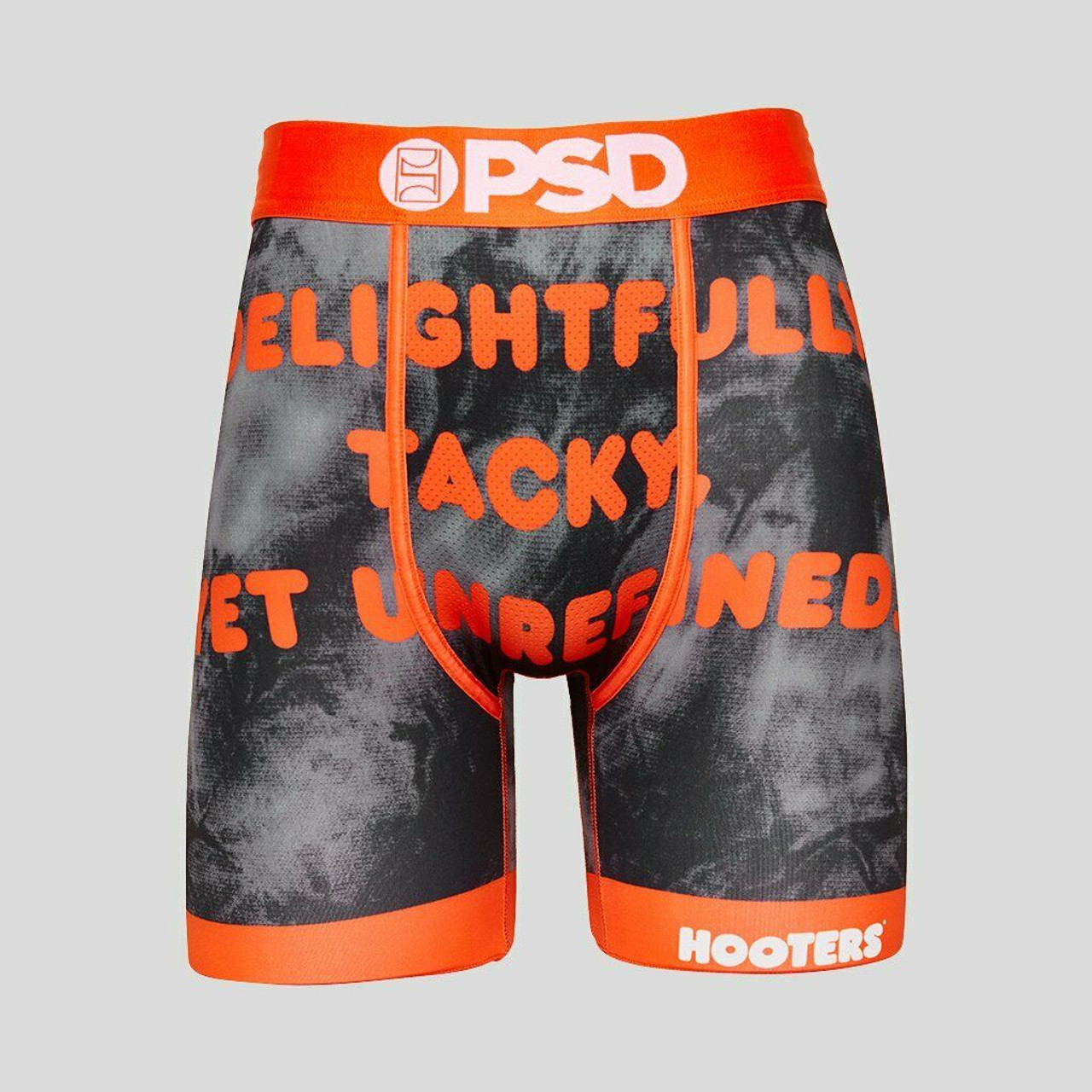 PSD Hooters Delightfully Tacky Slogan Urban Boxers Briefs