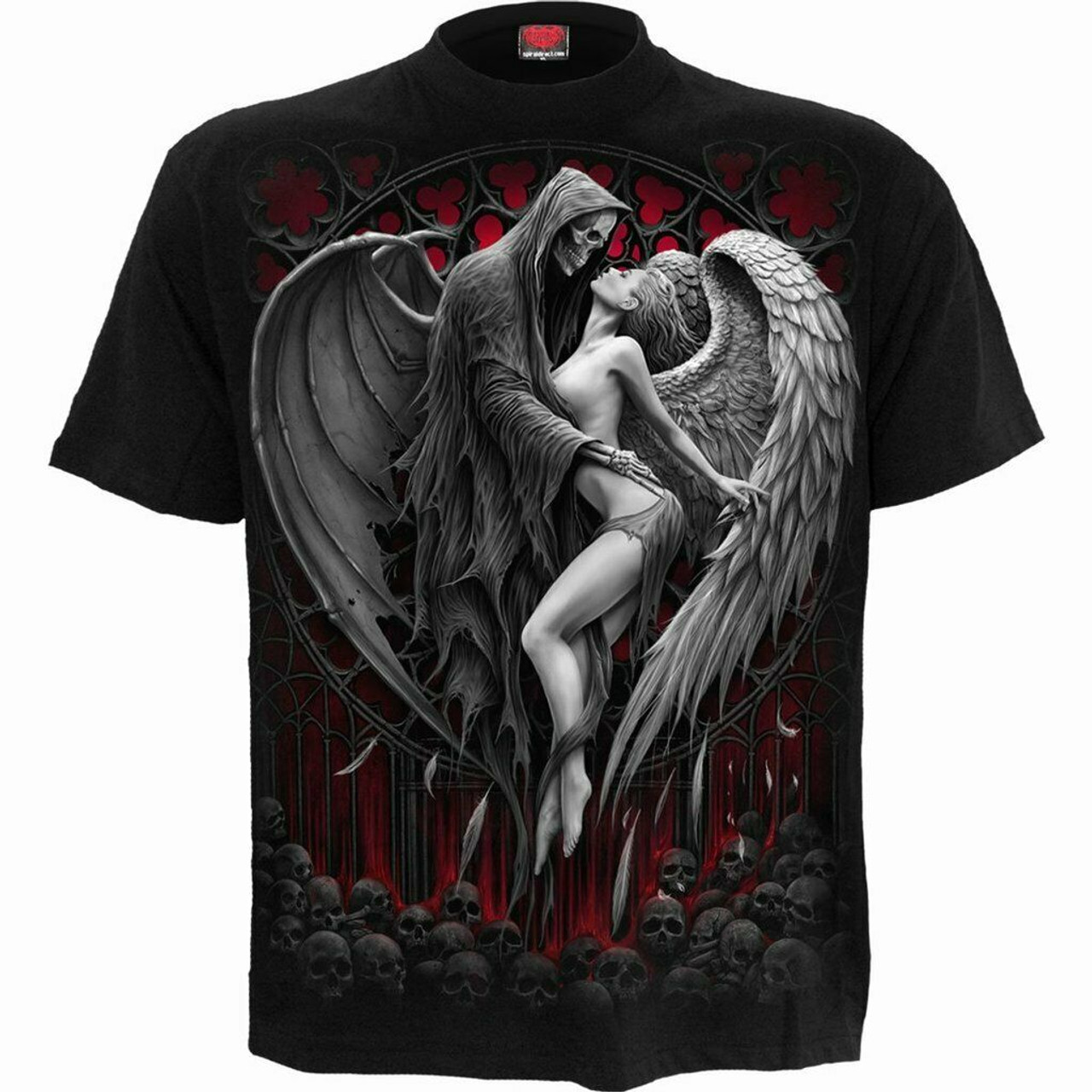 DimMoire 【ディムモアール】スケルトンプリント Tシャツ ブラック DimMoire スケルトンプリント Tシャツ ブラック 2025年最新
