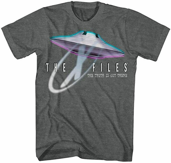 The X-Files The Truth is Out There Retro Flying Saucer UFO Aliens