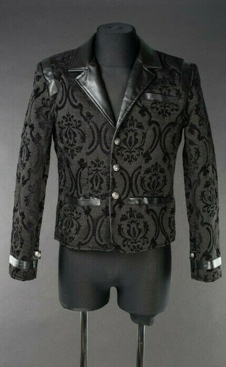 mens brocade jacket