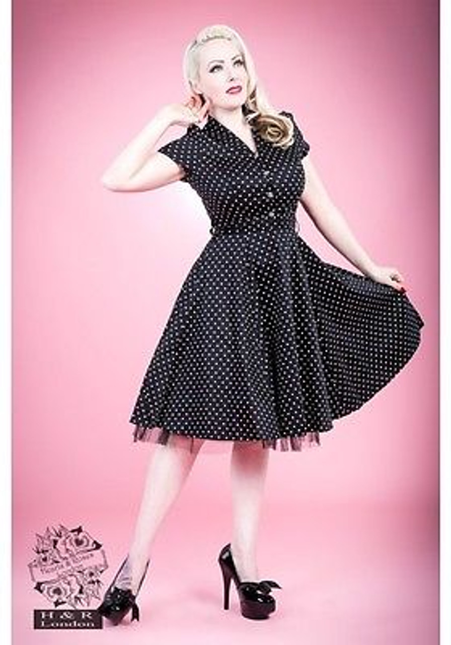 Aloha Tiki Hawaiian Retro 1950's Flared Dress A Line With Sleeves Regular &  Plus Size - Leopard & Lace Australia