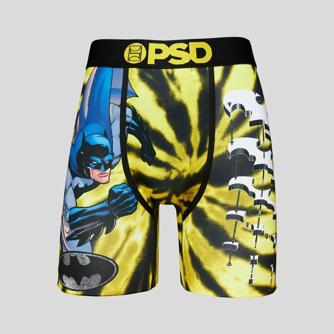 PSD DC Comics Batman Part Out Tie Dye Athletic Boxers Briefs Underwear  221180037 - Fearless Apparel