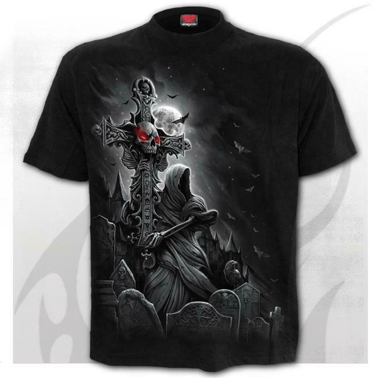 dimmoire Dig in Skull オフショルT DEAD METAL - T-Shirt Black