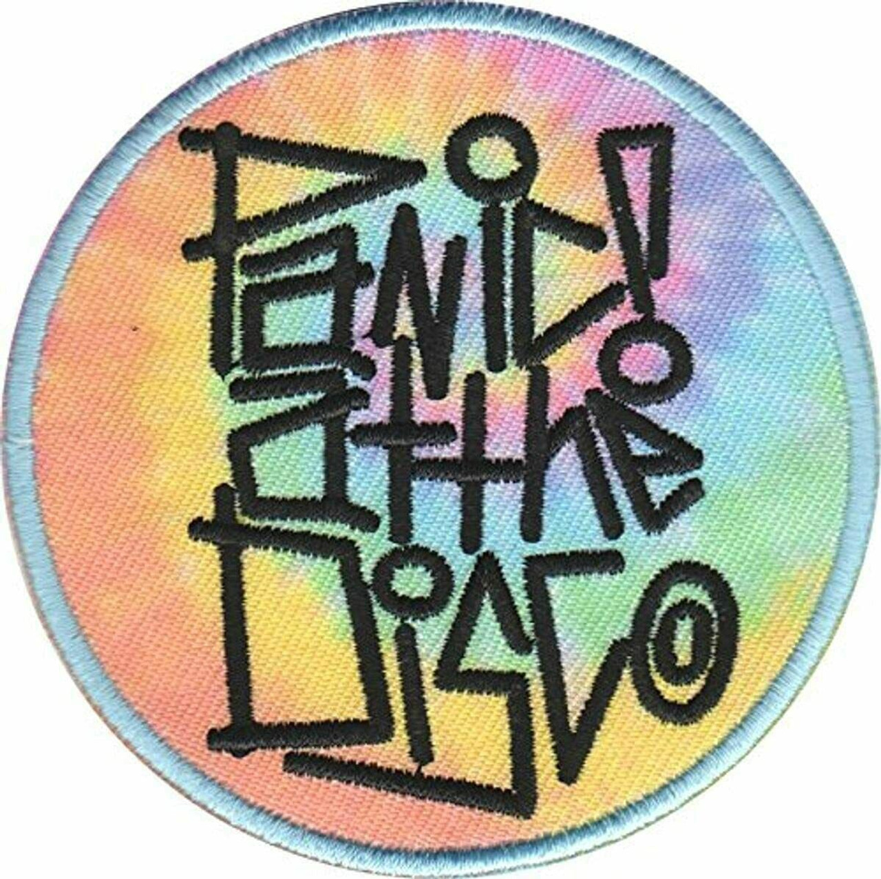 Panic! At The Disco Tie Dye Pop Rock Band Music Baroque Drama Logo Patch  P-4569 - Fearless Apparel