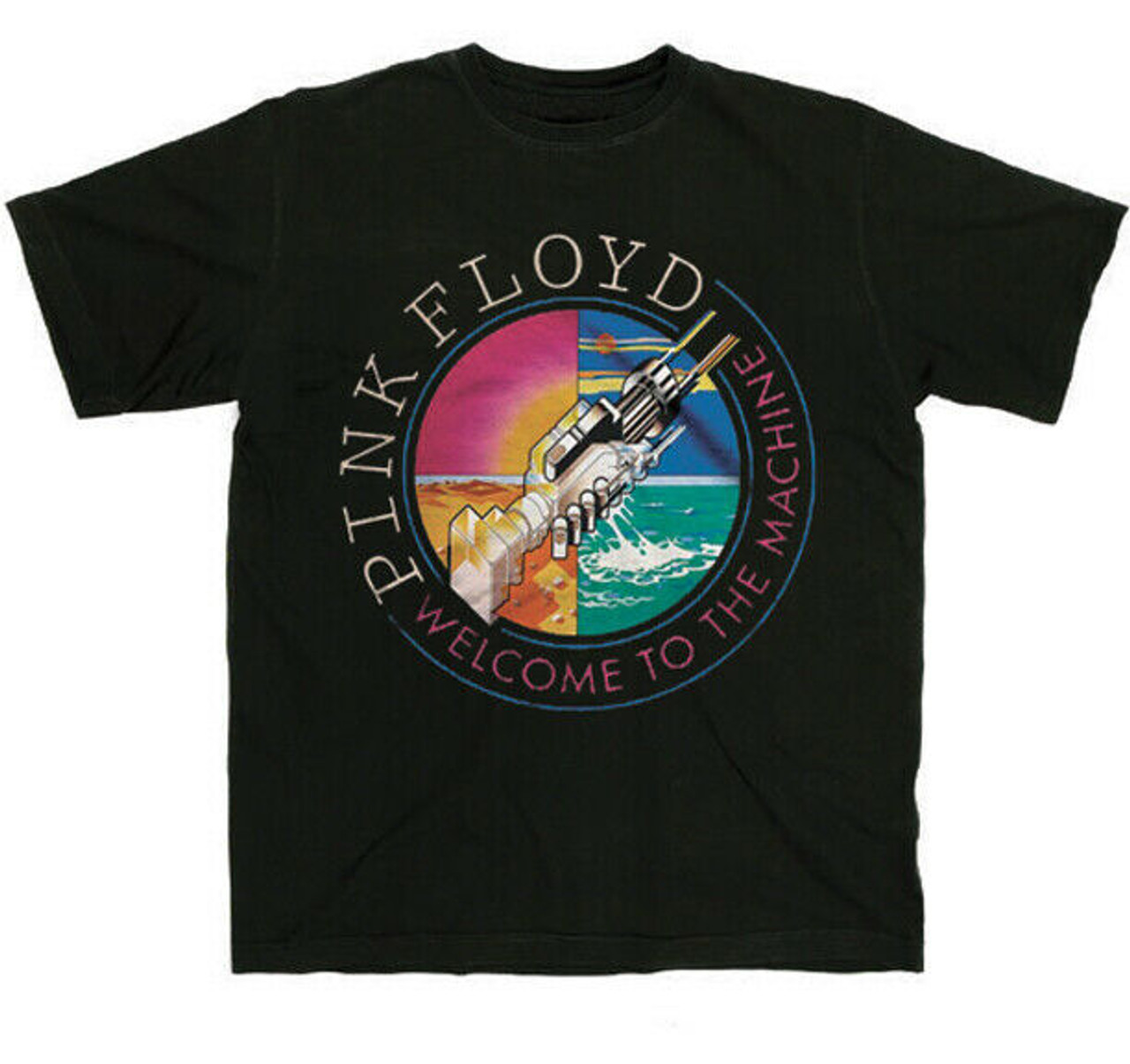Pink Floyd Welcome to the Machine Psychedelic Rock Band T