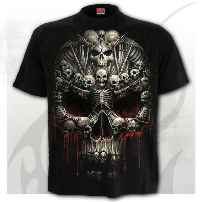 Cross Skull XL Bones The BONEZ Shirt | T Green スカルクロスT