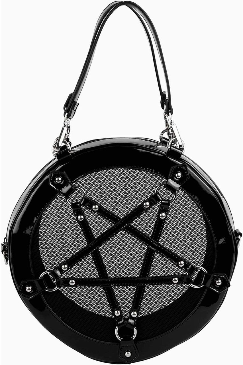 Killstar Serena Pentagram Witch Gothic Punk Satanic Handbag Purse