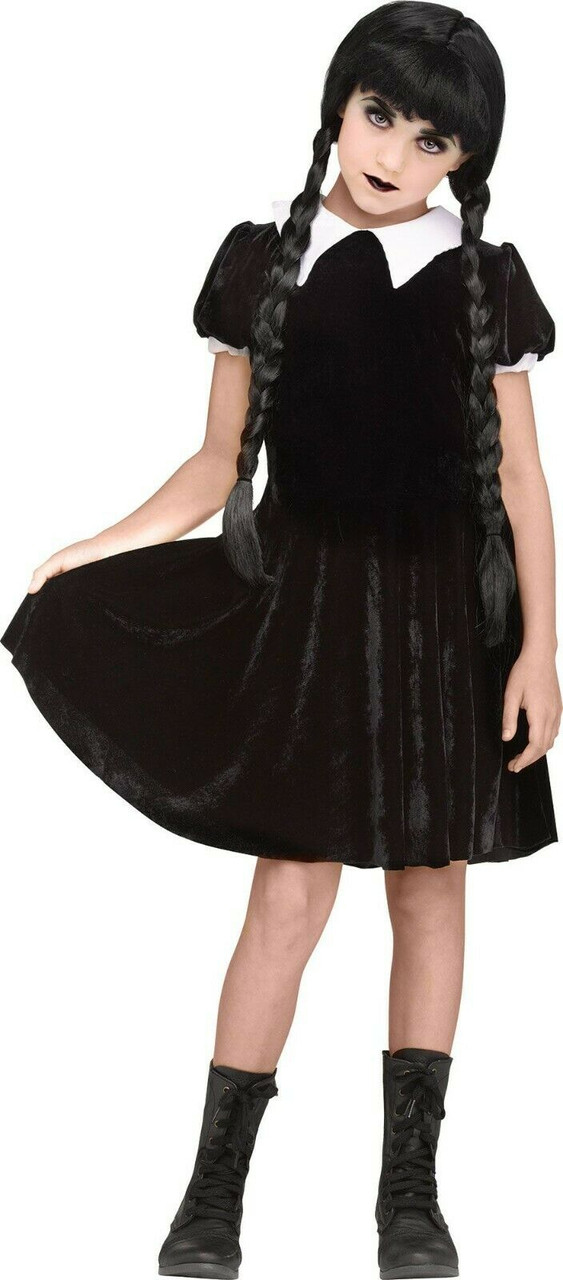 Girl's The Addams Family 2 Wednesday Costume