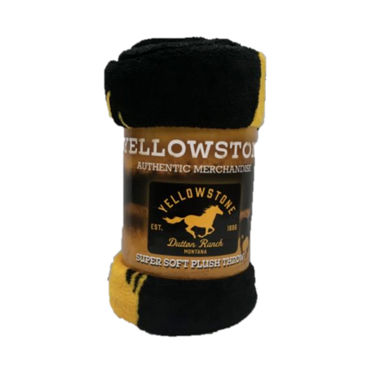 PARAMOUNT NETWORK Yellowstone Dutton Ranch Black Plaid Socks at