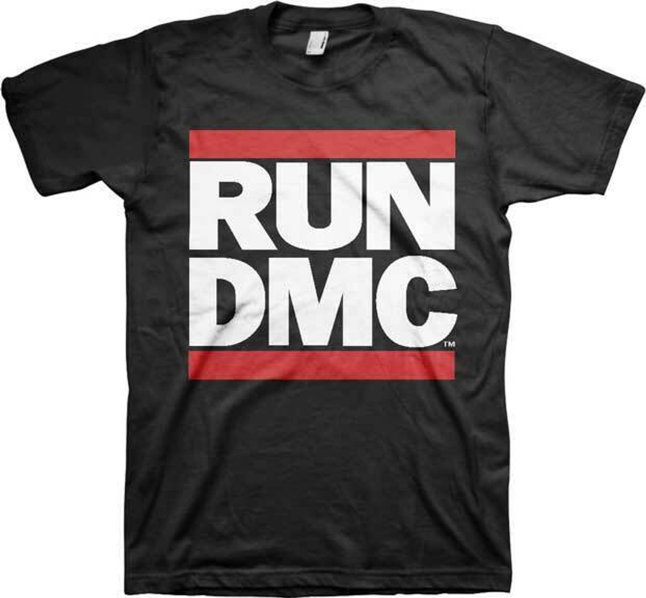 Bravado Run DMC Logo with Glasses T-Shirt Size: Large White