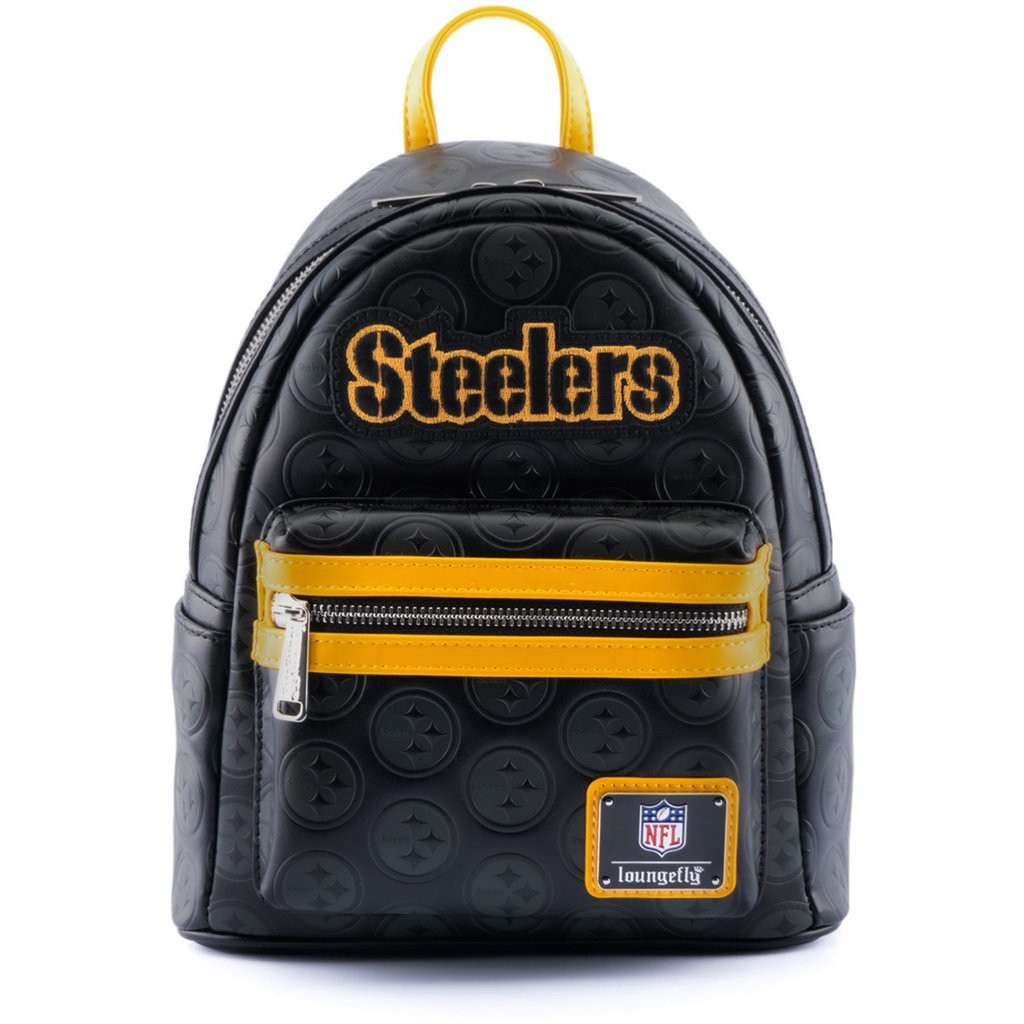 football mini backpack Loungefly NFL Pittsburgh Steelers Logo Mini Backpack