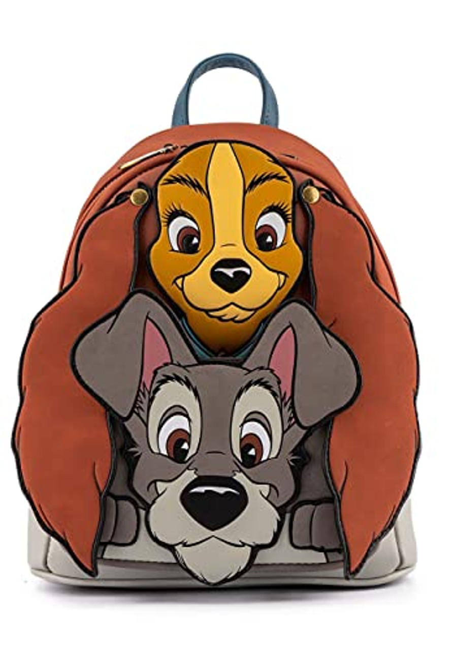Loungefly Disney Lady and the Tramp Cosplay Womens Double Strap