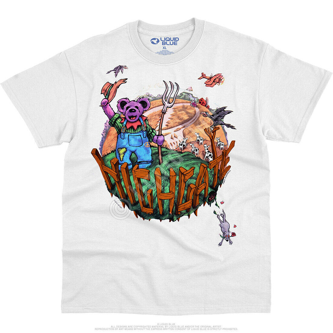 Grateful Dead Highgate Vermont Classic Rock Music Band Final Tour