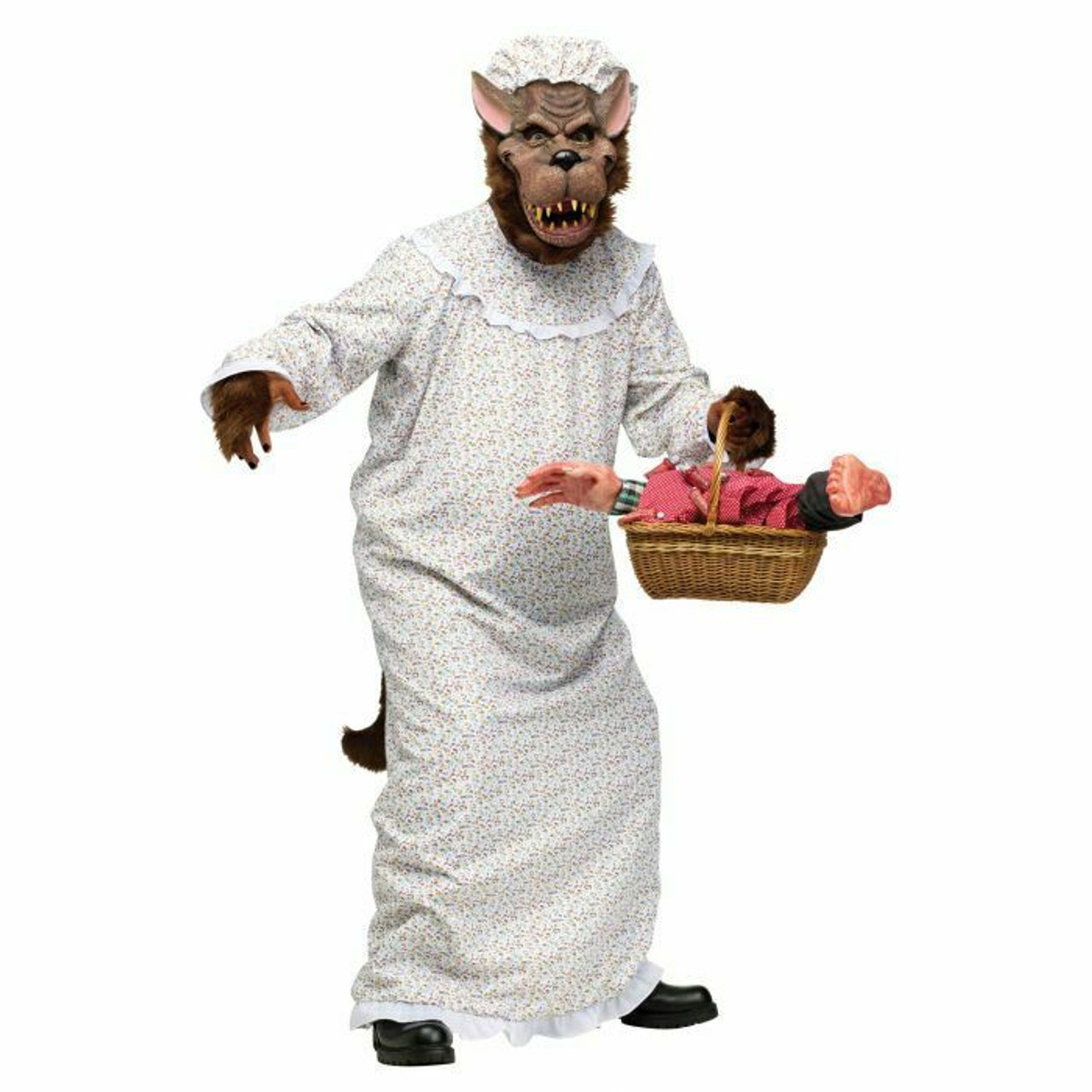 red riding hood werewolf costume