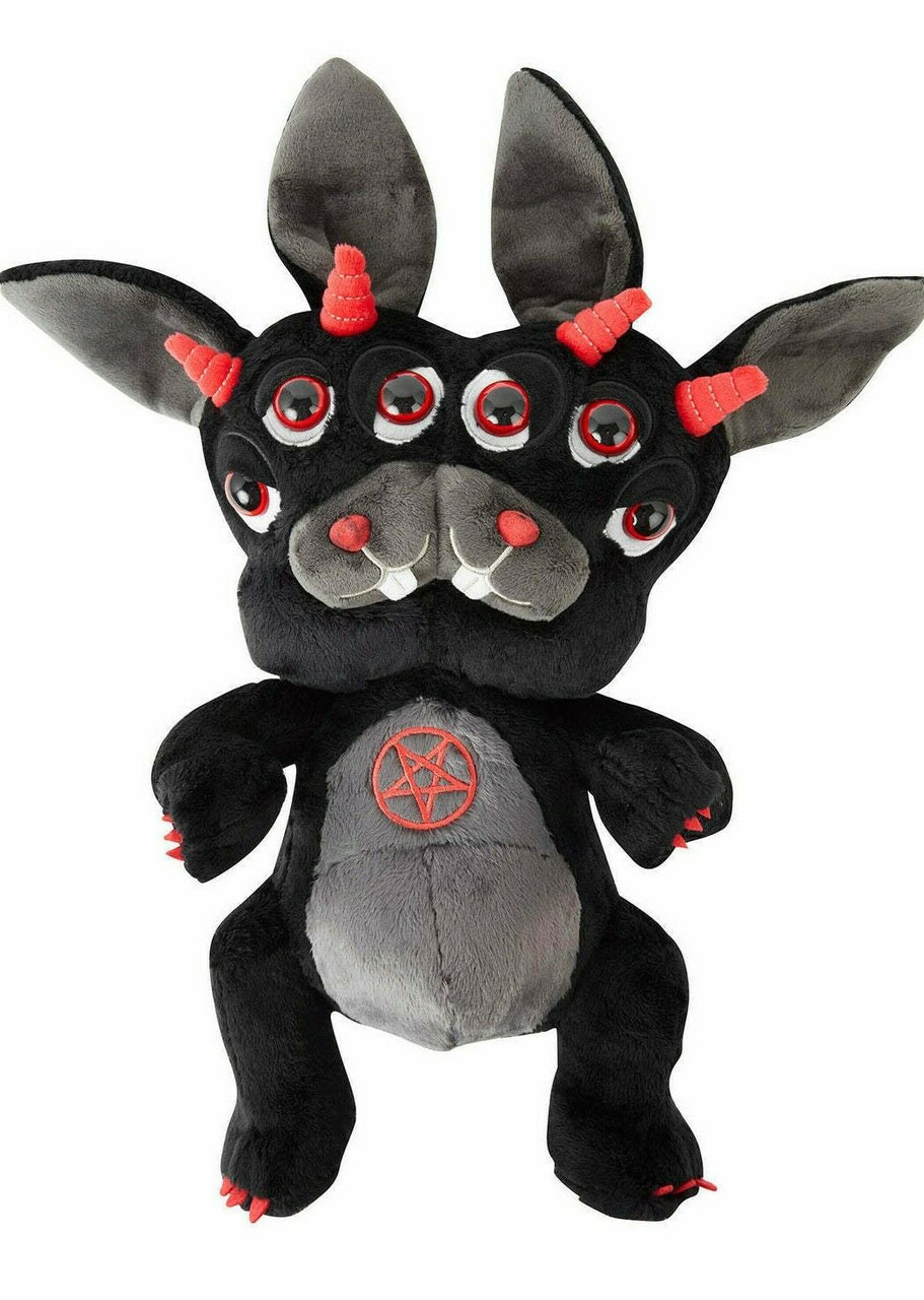 Killstar Kreeptures Hex Hopper Cookie Chaos Bunny Rabbit Cute Goth Plush Toy  - Fearless Apparel