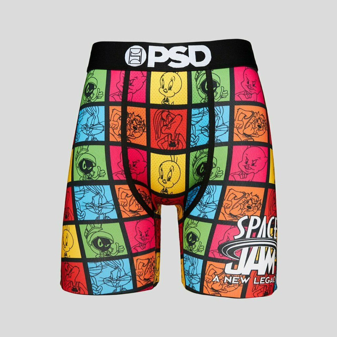 PSD The Tune Squad Bunch Space Jam 2 Athletic Boxers Briefs Underwear  221180027 - Fearless Apparel