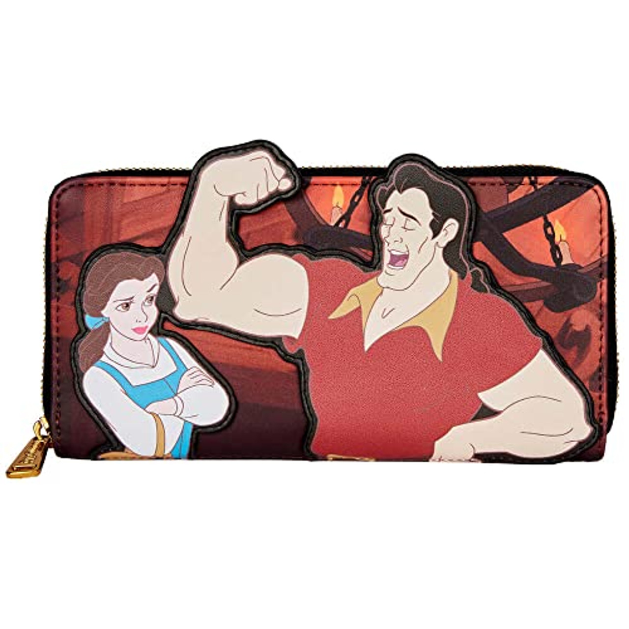 Snow White & the Seven Dwarves Evil Queen Zip Around Wallet - Loungefly