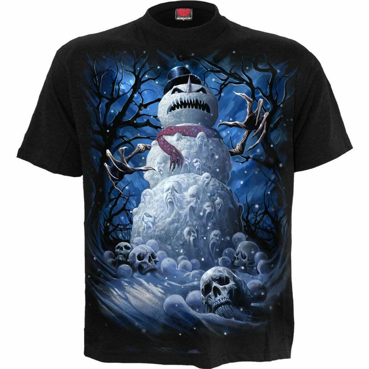 Spiral Direct Dead Cold Evil Snowman Skulls Gothic Fantasy Graphic