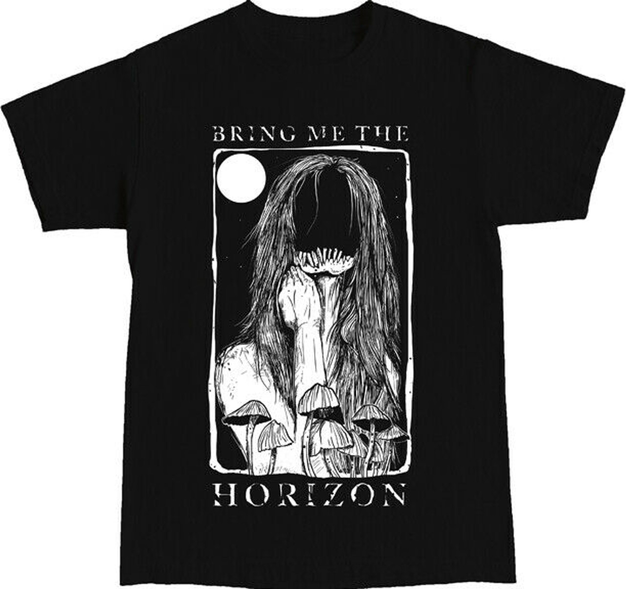 Bring Me The Horizon BMTH Faceless Girl Rock Music British Band Shirt  BMH-1001