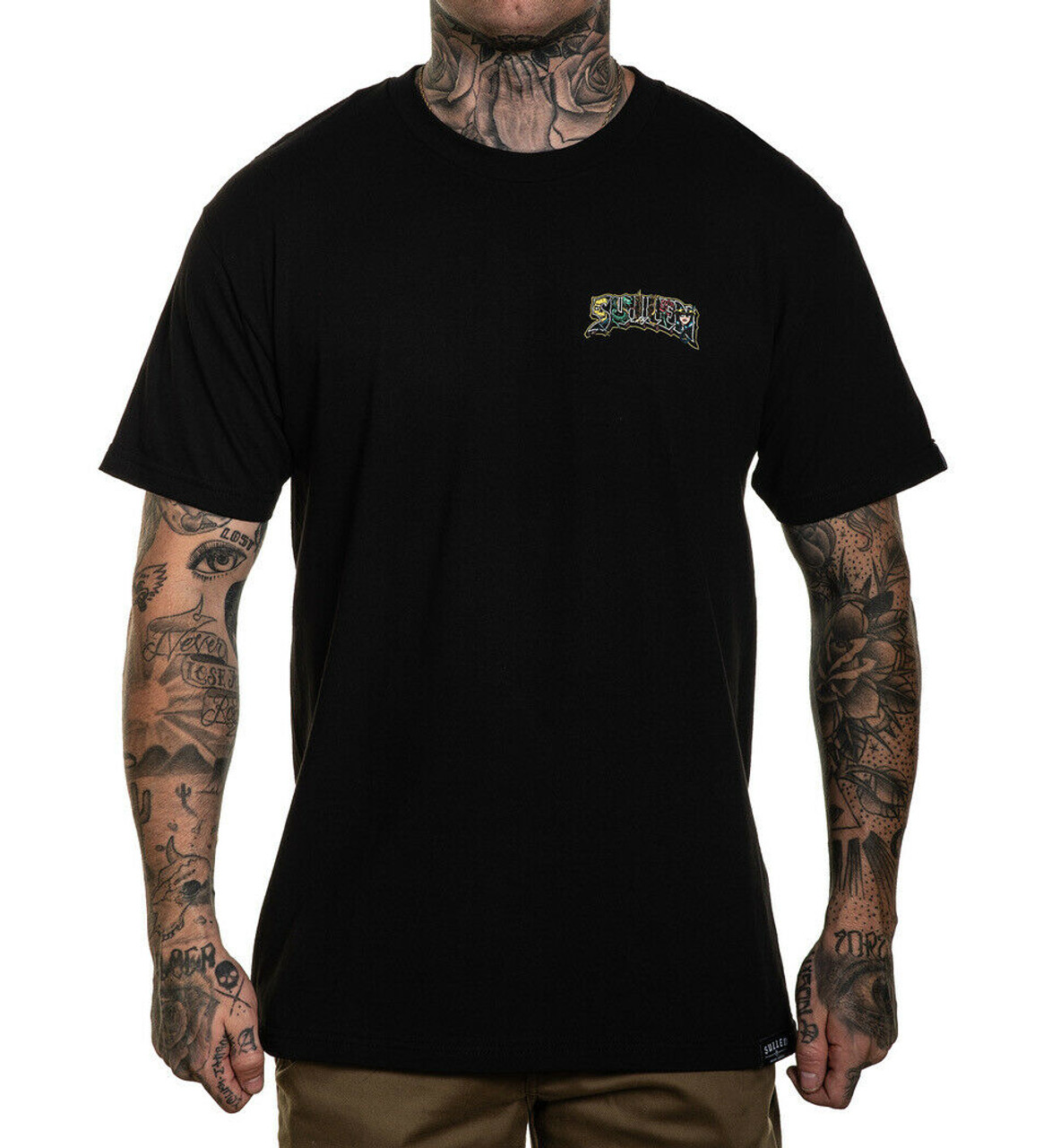 Sullen Art Collective Greetings California Font Traditional Tattoo Tee ...