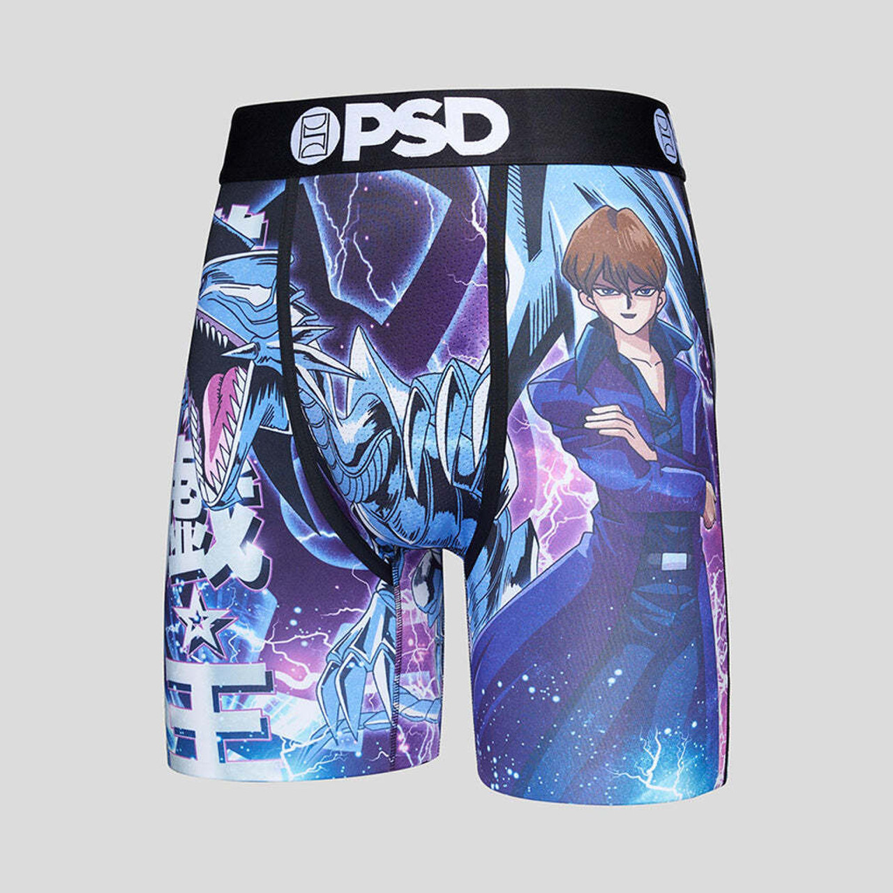 PSD Yu-Gi-Oh Seto Kaiba Anime Gamer Manga Cards Boxer Briefs Underwear  222180001 - Fearless Apparel