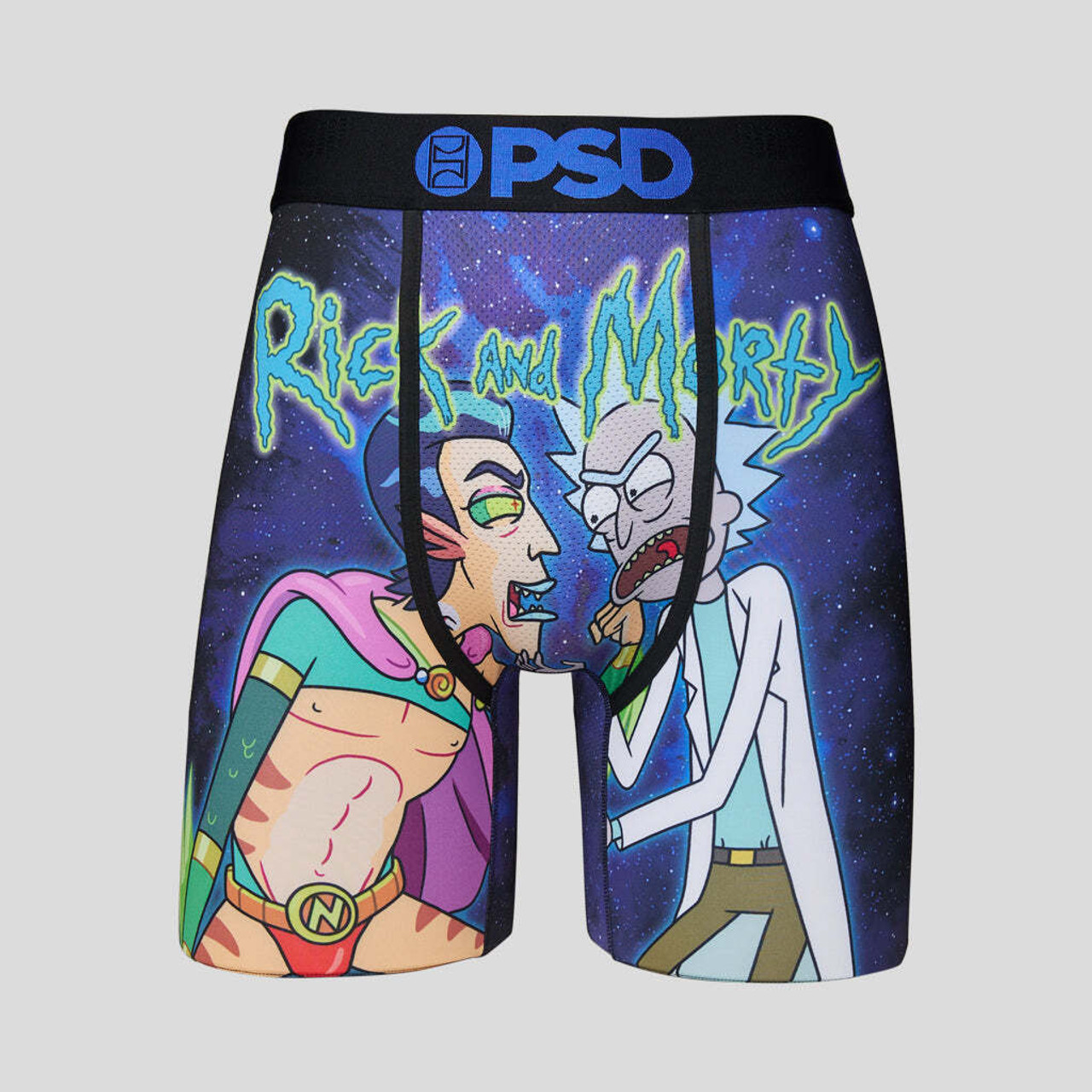 PSD Rick VS Mr. Nimbus Morty Animated Series Underwear Boxer Briefs  222180031