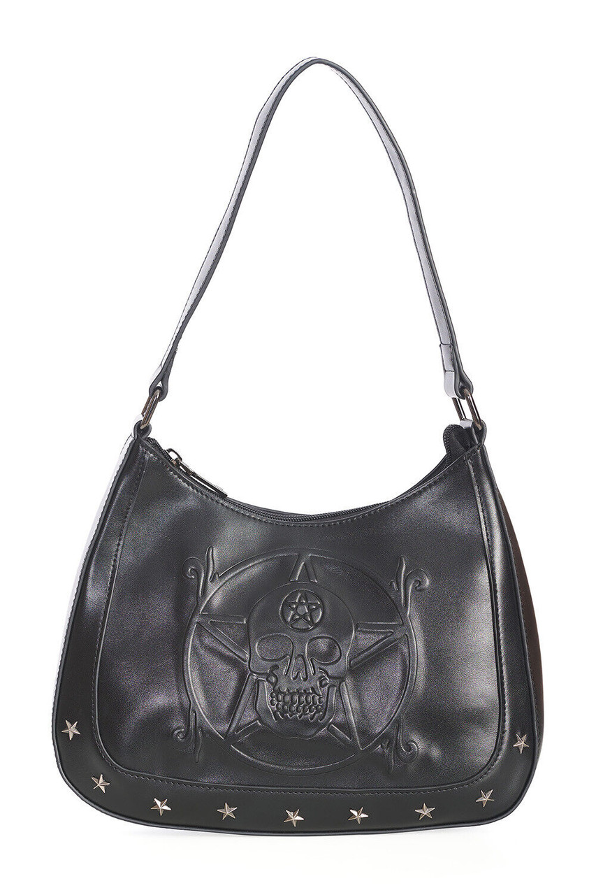 Ladies Skull Belt Loop/Shoulder Strap Purse