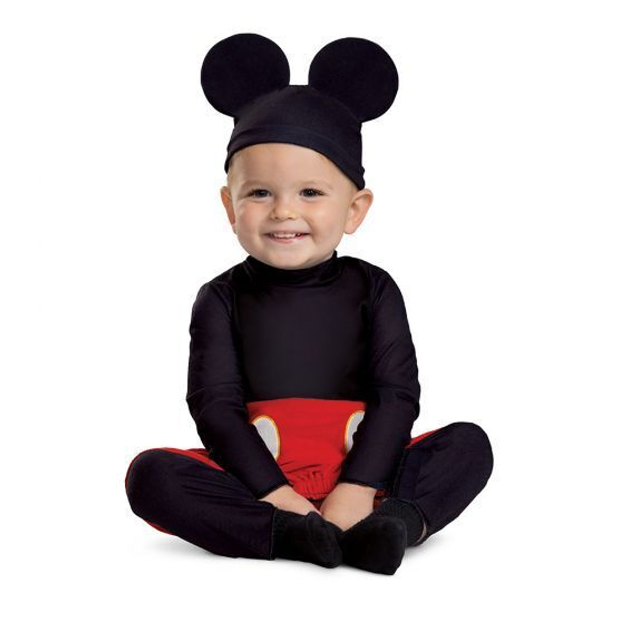 Buy Pushpanjali Girls Mickey Mouse Denim Romper/Jumpsuit with Slip at  Amazon.in