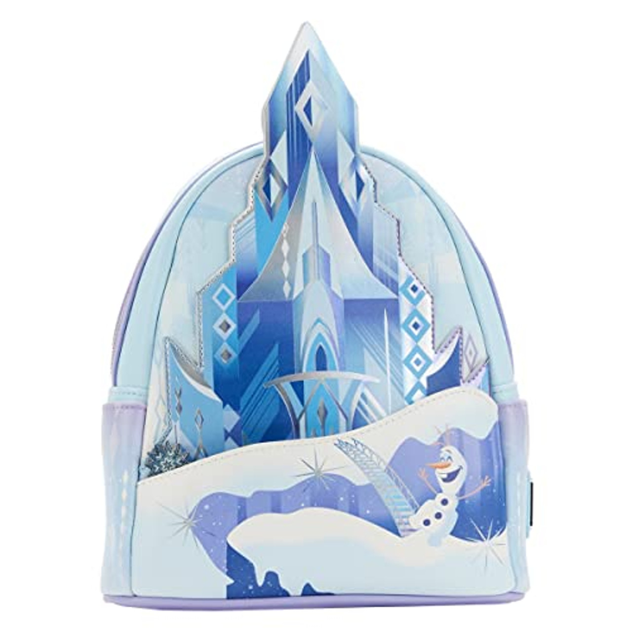 LOUNGEFLY DISNEY FROZEN Elsa Princess Castle Crossbody Bag Purse Handbag  NWT $97.38 - PicClick AU